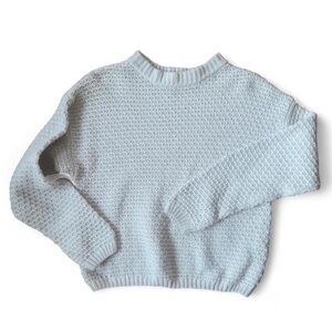 Cotton Textured Knit Sweater